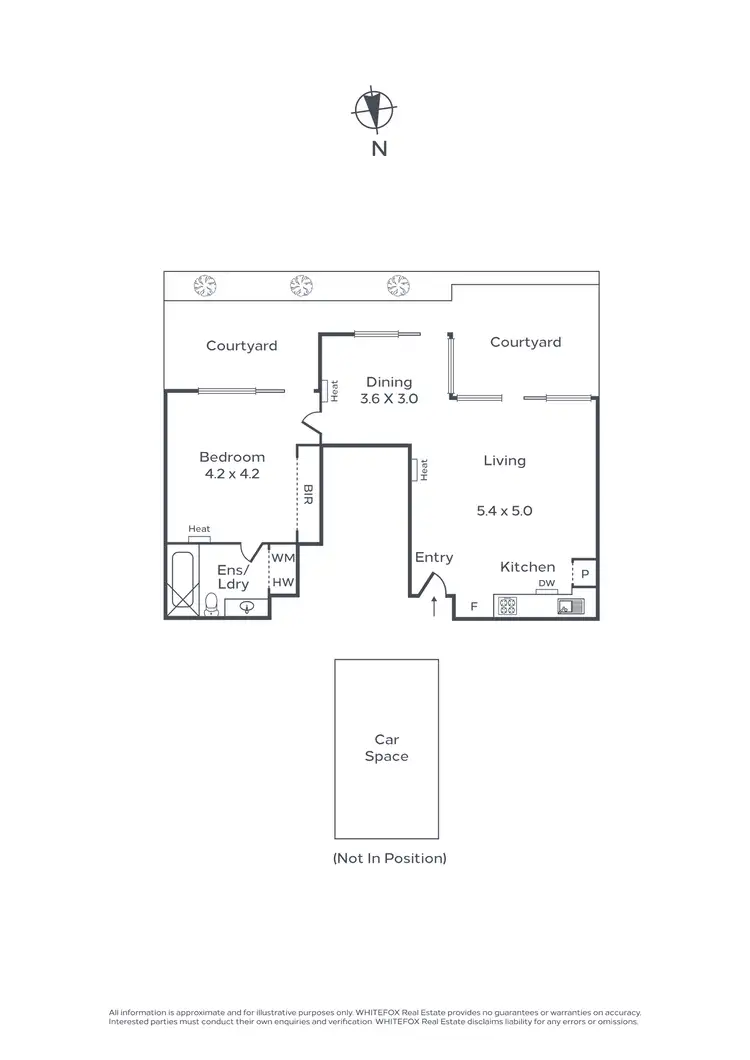 Floorplan of Homely apartment listing, 9/8 The Avenue, Windsor VIC 3181