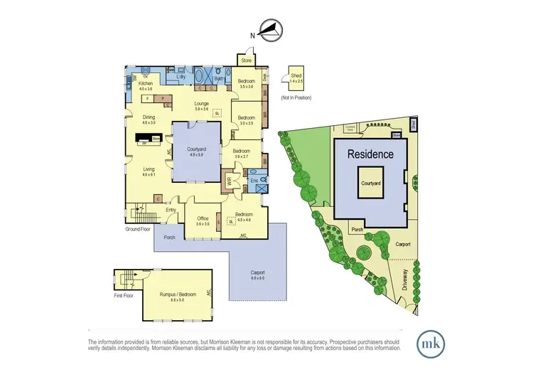 Floorplan of Homely house listing, 8 Maida Court, Lower Plenty VIC 3093