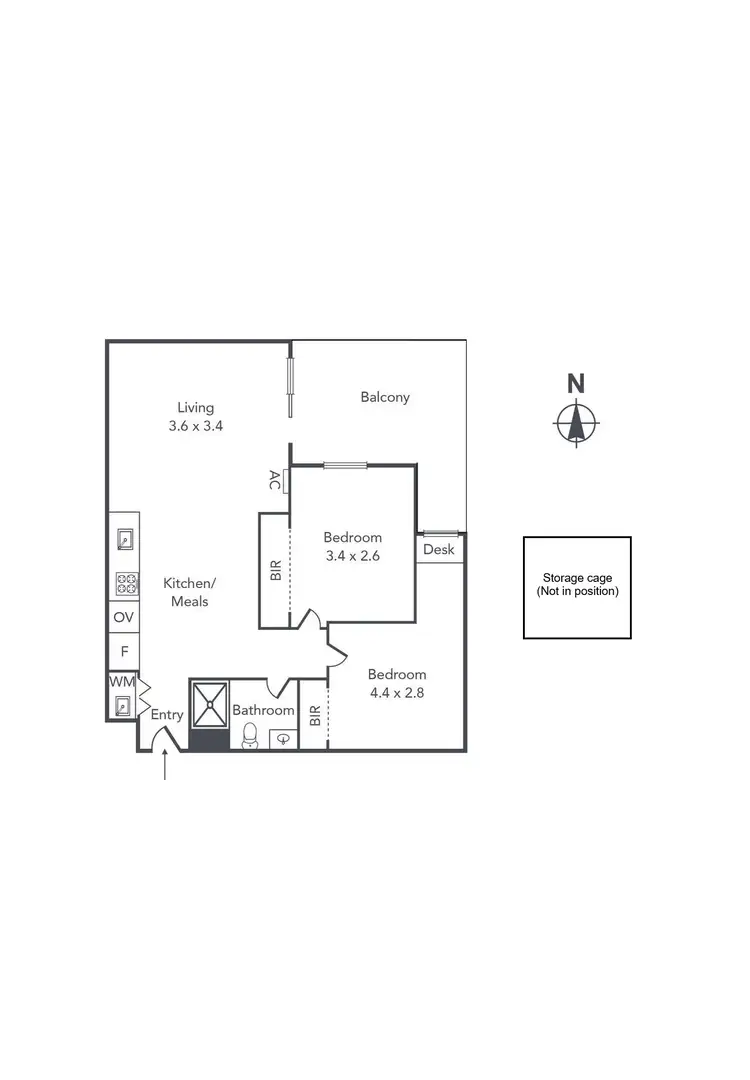 Floorplan of Homely apartment listing, 103/25 Clifton Street, Prahran VIC 3181