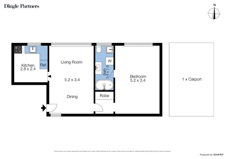 Floorplan of Homely apartment listing, 12/108 George Street, East Melbourne VIC 3002