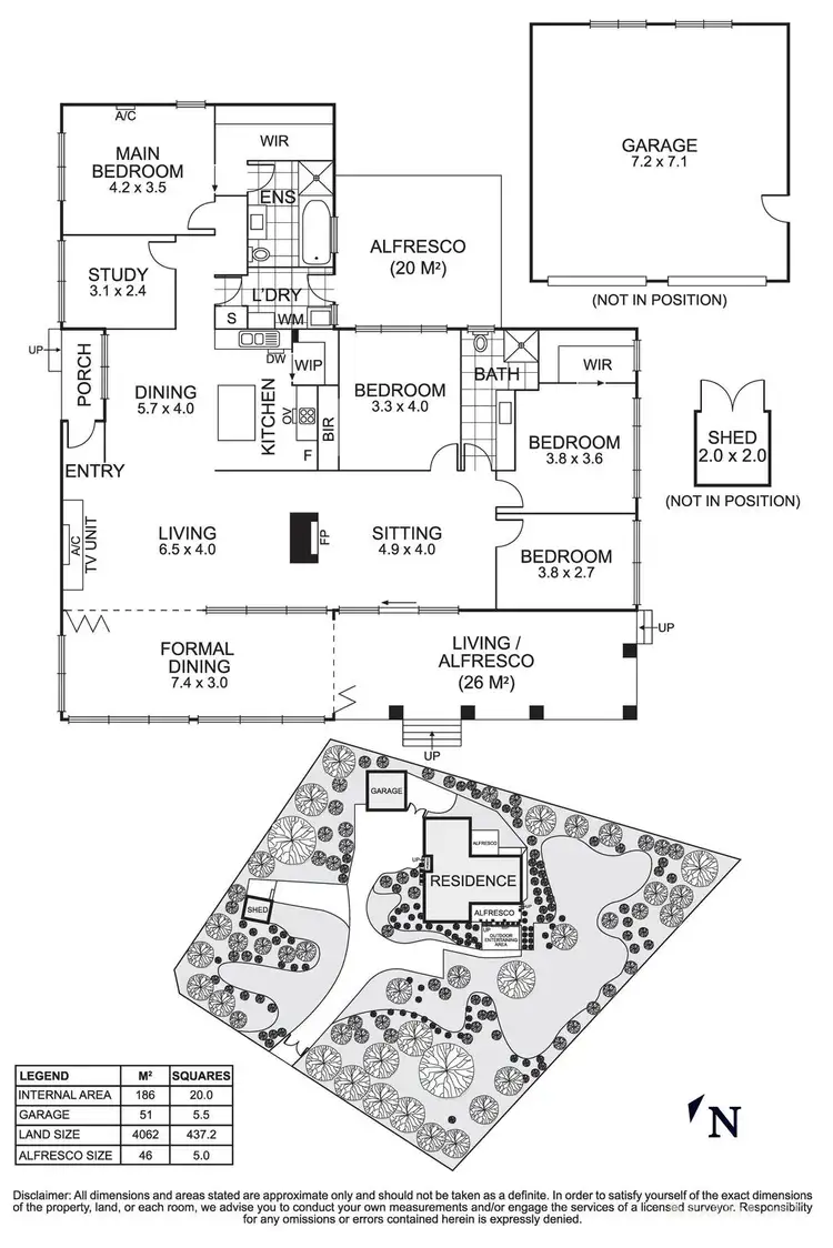 Floorplan of Homely house listing, 15 Beckett Road, Donvale VIC 3111