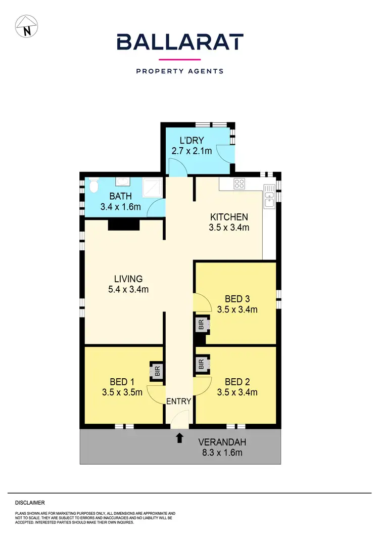 Floorplan of Homely house listing, 506 Sebastopol Street, Ballarat Central VIC 3350