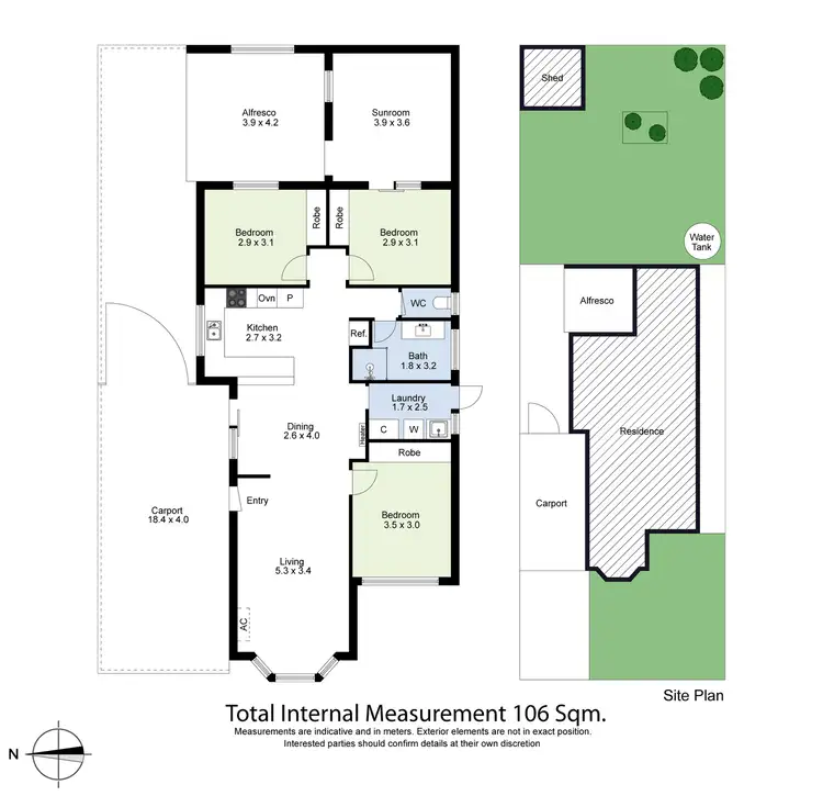 Floorplan of Homely house listing, 5 Donald Street, Laverton VIC 3028