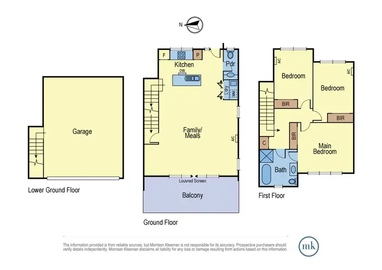 Floorplan of Homely townhouse listing, 4/20 Dudley Street, Eltham VIC 3095