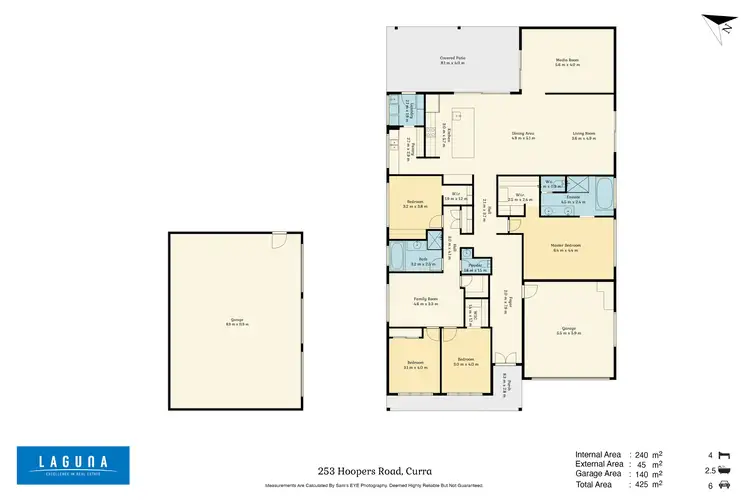Floorplan of Homely house listing, 253 Hoopers Road, Curra QLD 4570