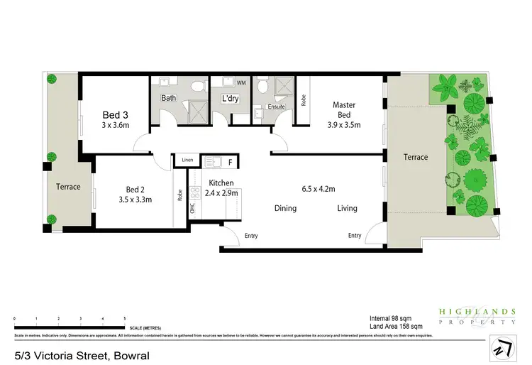 Floorplan of Homely apartment listing, 5/3 Victoria Street, Bowral NSW 2576