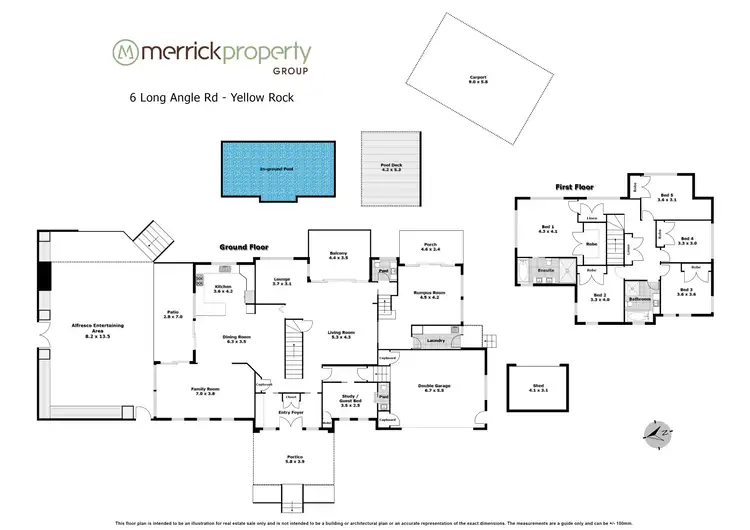 Floorplan of Homely house listing, 6 Long Angle Road, Yellow Rock NSW 2777
