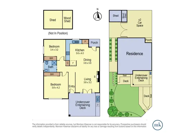 Floorplan of Homely house listing, 1/36 Edward Street, Macleod VIC 3085