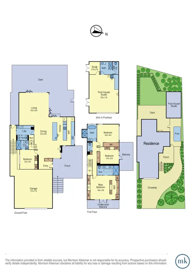 Floorplan of Homely house listing, 78 View Hill Crescent, Eltham VIC 3095
