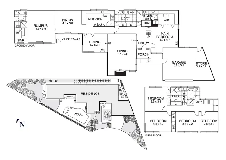 Floorplan of Homely house listing, 3 Manuela Court, Dingley Village VIC 3172