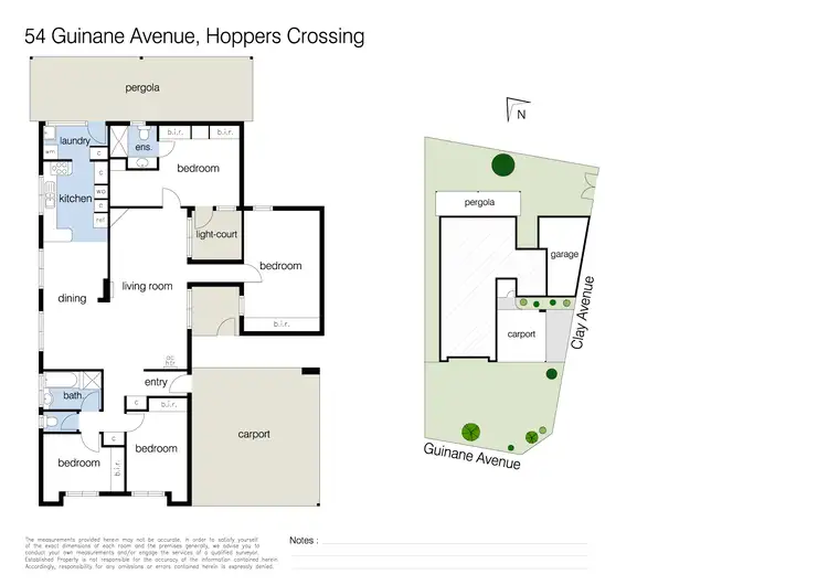 Floorplan of Homely house listing, 54 Guinane Avenue, Hoppers Crossing VIC 3029