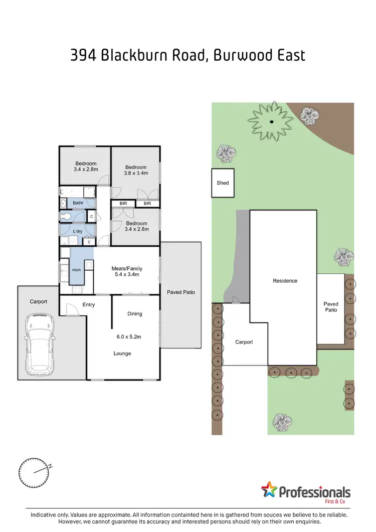 Floorplan of Homely house listing, 394 Blackburn Road, Burwood East VIC 3151