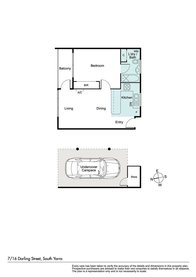Floorplan of Homely apartment listing, 7/16 Darling Street, South Yarra VIC 3141