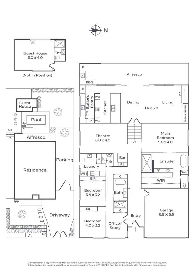 Floorplan of Homely house listing, 6 Austin Avenue, Mccrae VIC 3938