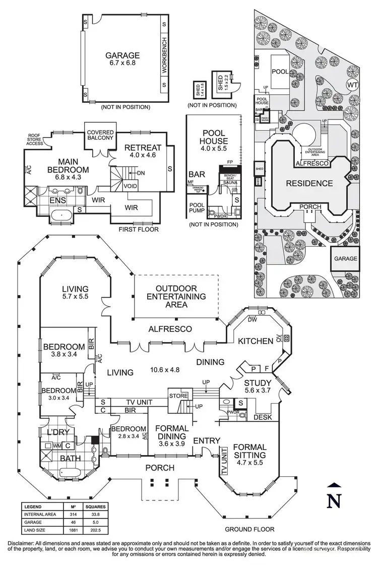 Floorplan of Homely house listing, 29 Houghton Road, Warrandyte VIC 3113