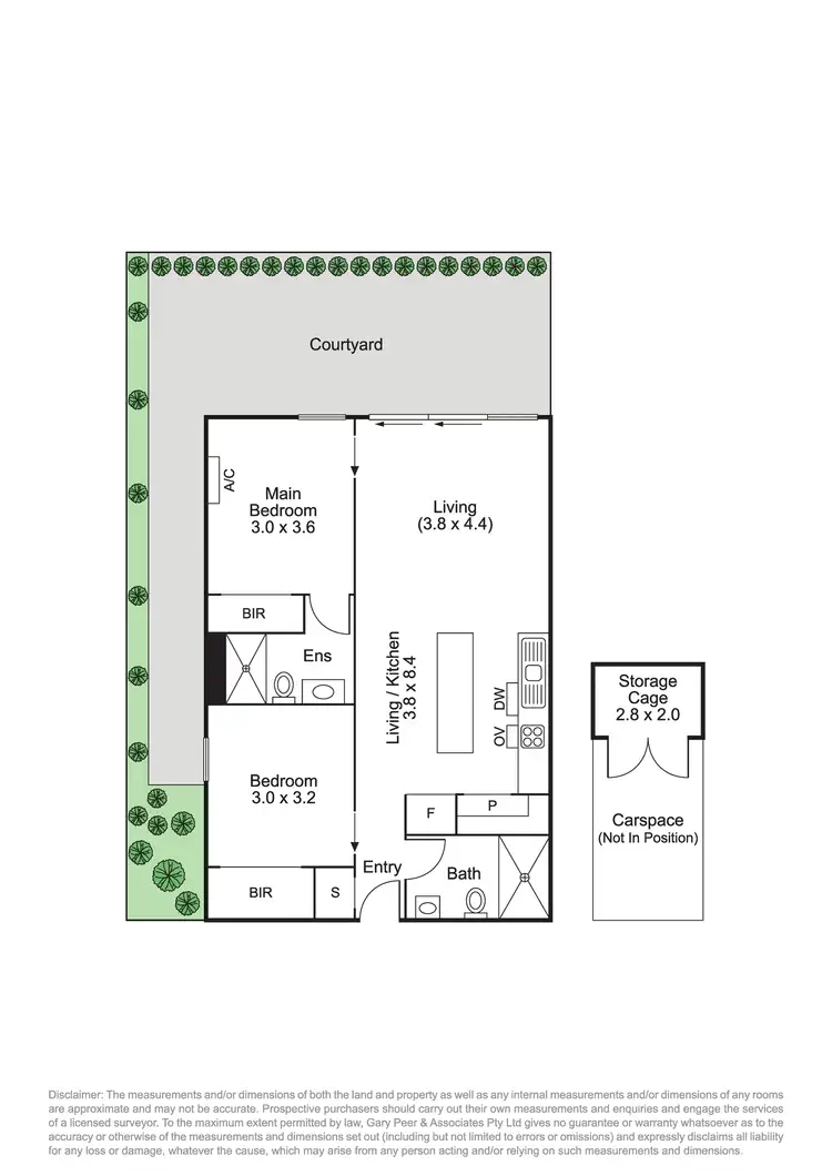 Floorplan of Homely apartment listing, G06/1 Wilks Street, Caulfield North VIC 3161