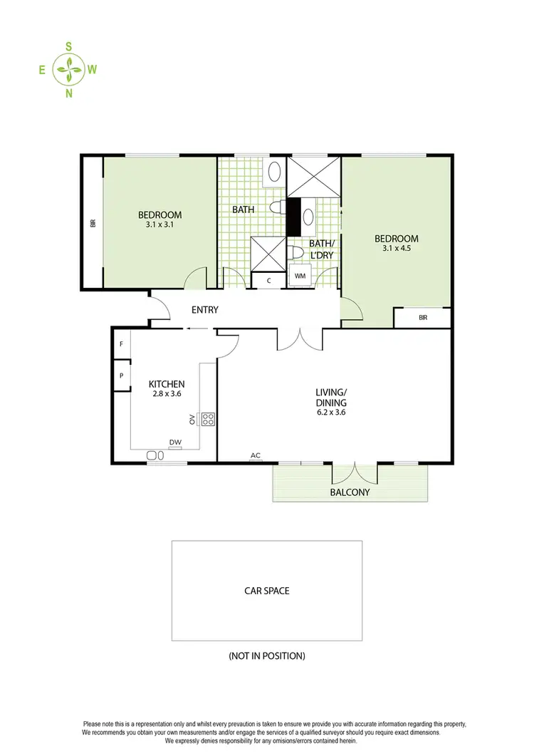 Floorplan of Homely apartment listing, 7/86 Cromwell Road, South Yarra VIC 3141