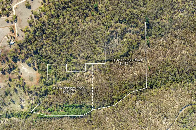 Floorplan of Homely rural property listing, 210 & 230 Mannings Road, Dry Diggings VIC 3461