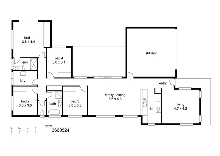 Floorplan of Homely house listing, Address available on request