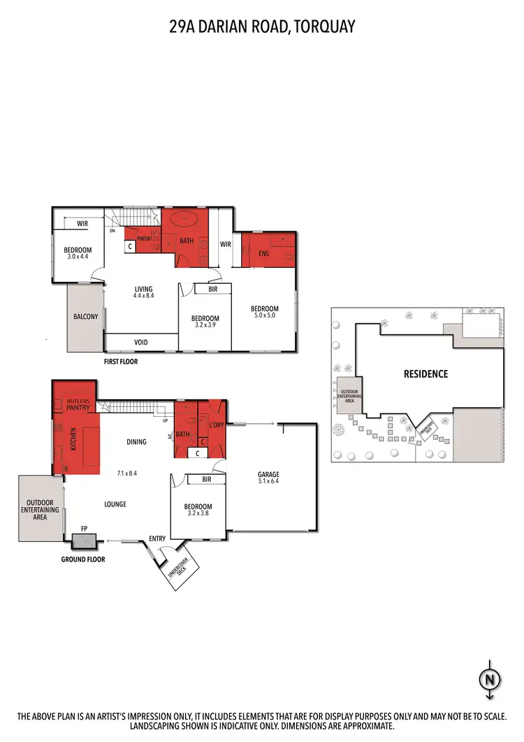 Floorplan of Homely house listing, 29A Darian Road, Torquay VIC 3228