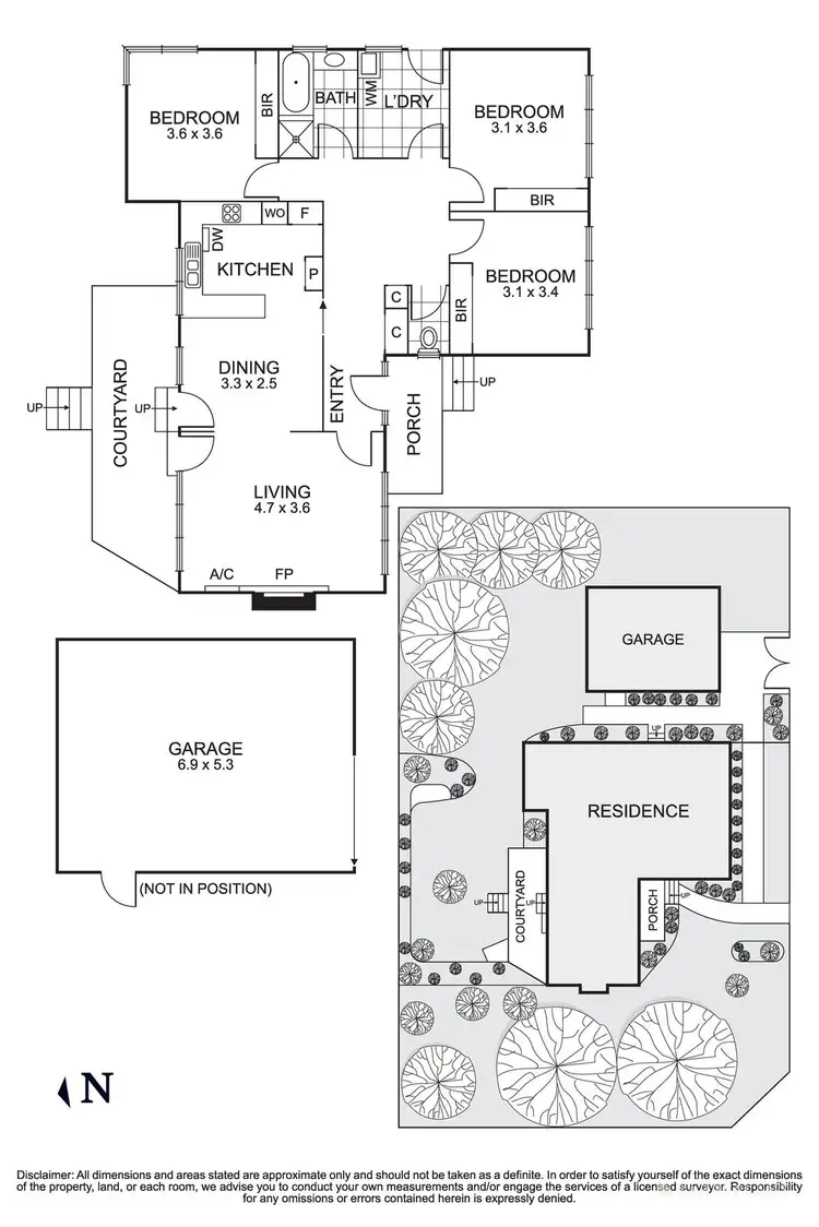 Floorplan of Homely house listing, 82 Tunstall Road, Donvale VIC 3111