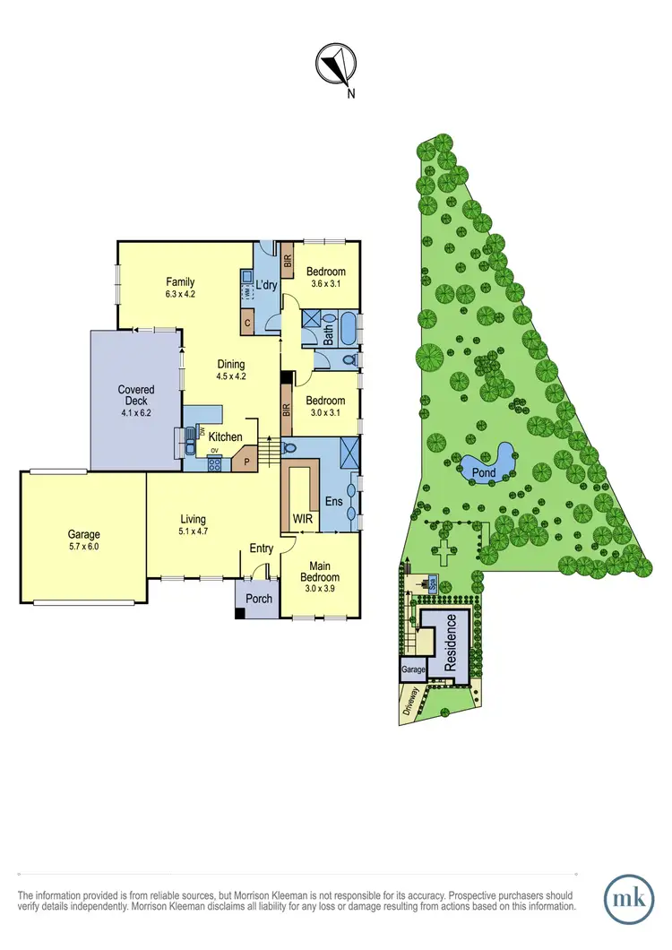 Floorplan of Homely house listing, 2 Raven Court, Diamond Creek VIC 3089