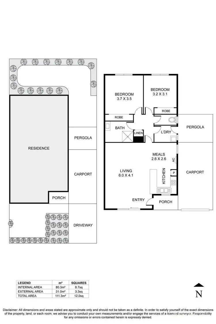 Floorplan of Homely unit listing, 72 Park Drive, Vermont VIC 3133