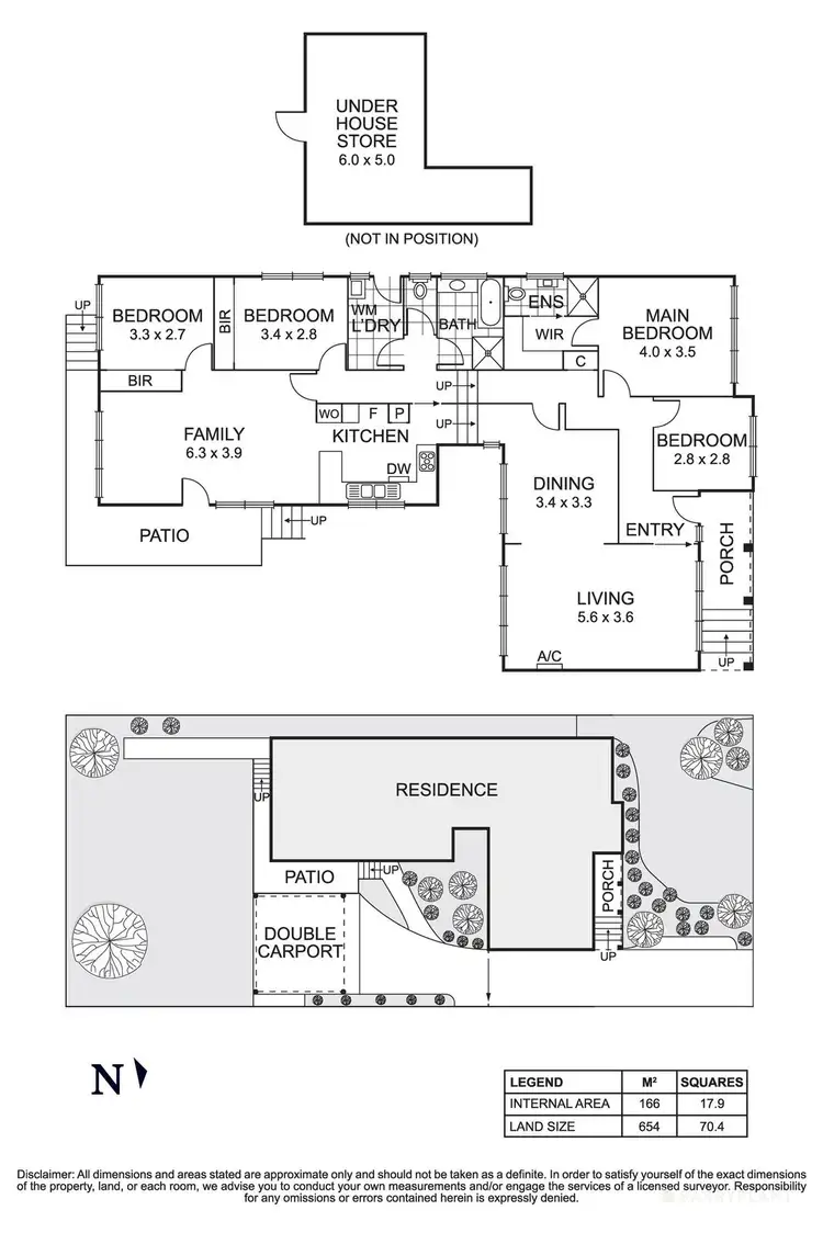 Floorplan of Homely house listing, 78 Canopus Drive, Doncaster East VIC 3109