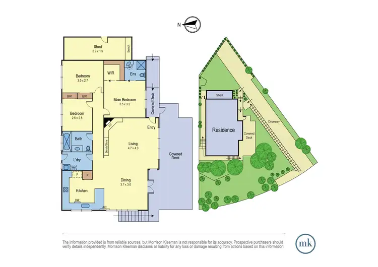 Floorplan of Homely house listing, 14 Corowa Crescent, Greensborough VIC 3088