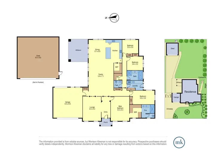 Floorplan of Homely house listing, 42 Tambo Circuit, Whittlesea VIC 3757