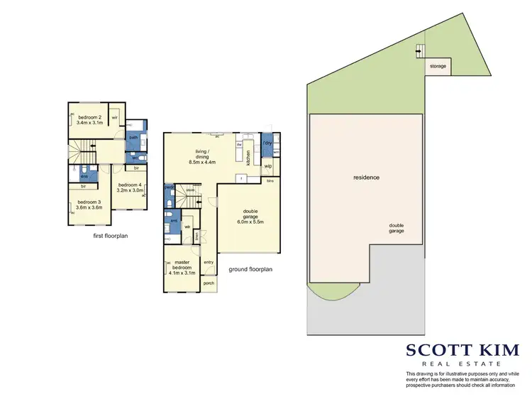 Floorplan of Homely townhouse listing, 2/3 Hume Court, Ashwood VIC 3147