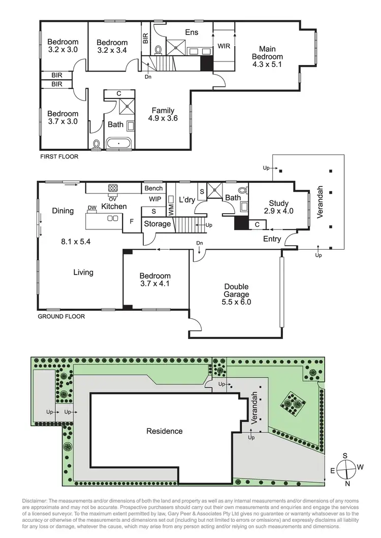 Floorplan of Homely house listing, 34 Mimosa Road, Carnegie VIC 3163