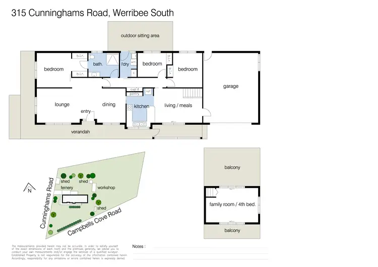 Floorplan of Homely house listing, 315 Cunninghams Road, Werribee South VIC 3030