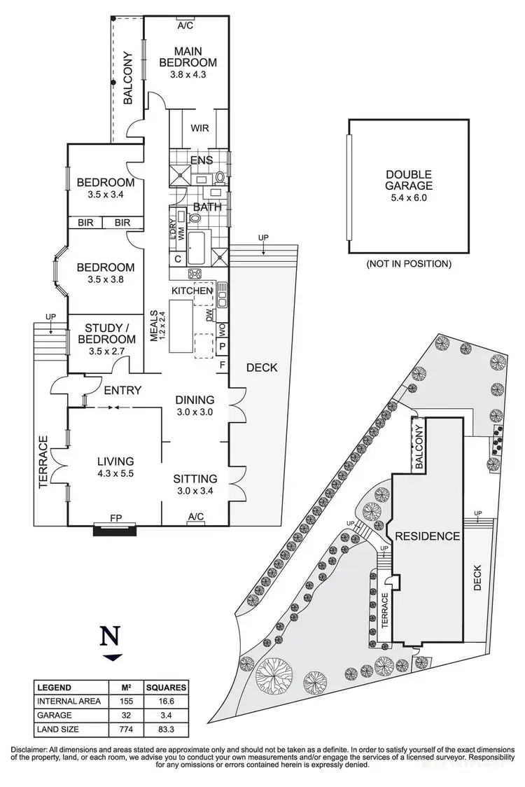 Floorplan of Homely house listing, 5 Capri Court, Doncaster VIC 3108