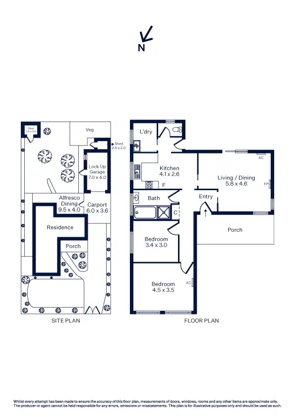 Floorplan of Homely house listing, 11 Rosshire Road, Newport VIC 3015