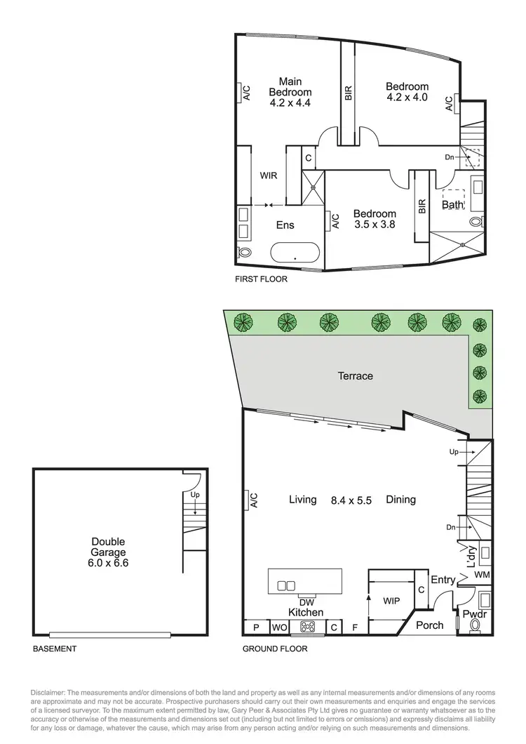 Floorplan of Homely townhouse listing, 2/11-13 Oakleigh Road, Carnegie VIC 3163