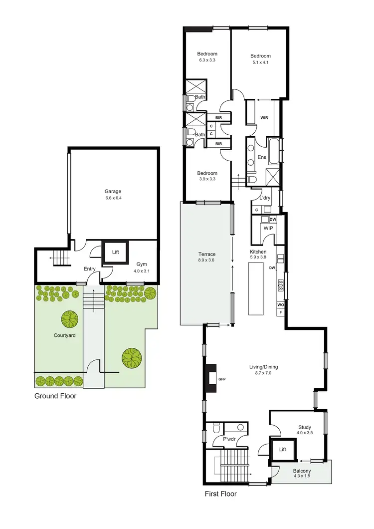 Floorplan of Homely apartment listing, 1/37 Snowdon Avenue, Caulfield VIC 3162