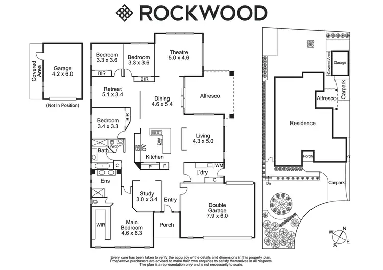 Floorplan of Homely house listing, 4 Kite Place, Langwarrin VIC 3910