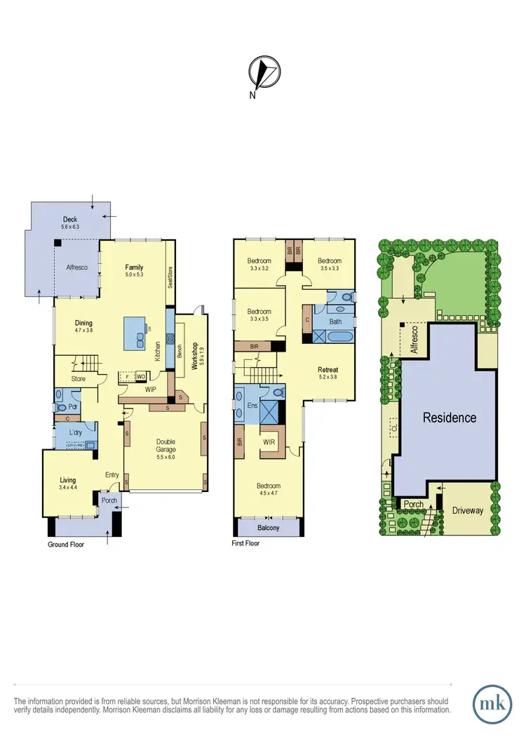 Floorplan of Homely house listing, 5 Lambrigg Place, Doreen VIC 3754