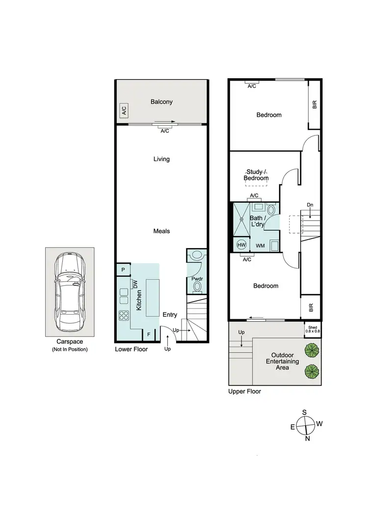 Floorplan of Homely apartment listing, 403/11 Hillingdon Place, Prahran VIC 3181