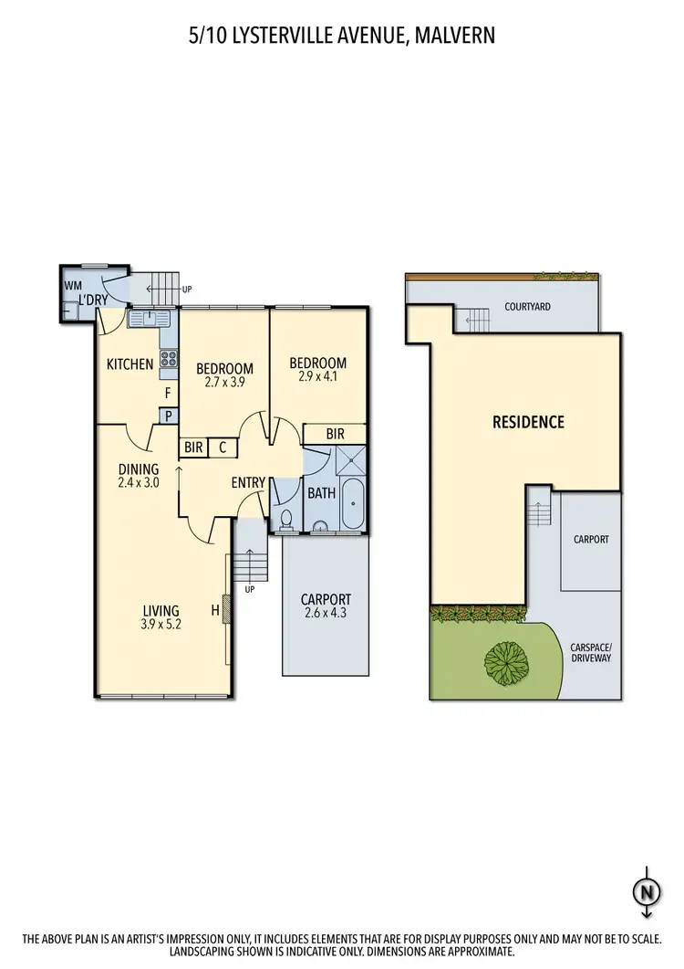 Floorplan of Homely unit listing, 5/10 Lysterville Avenue, Malvern VIC 3144