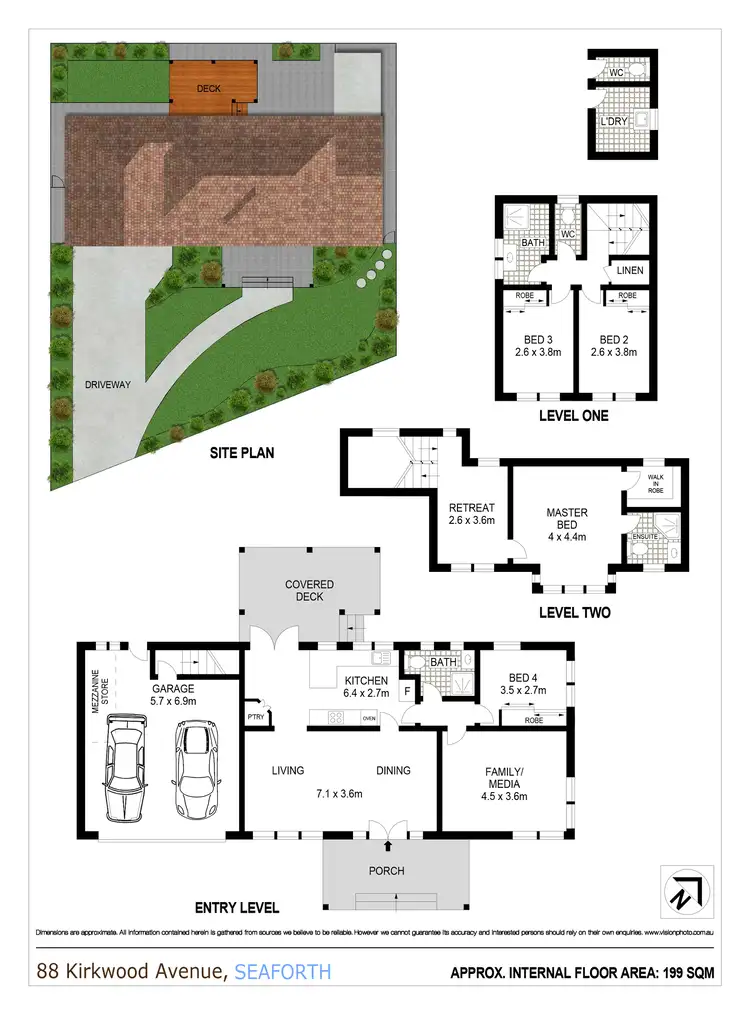 Floorplan of Homely house listing, 88 Kirkwood Street, Seaforth NSW 2092