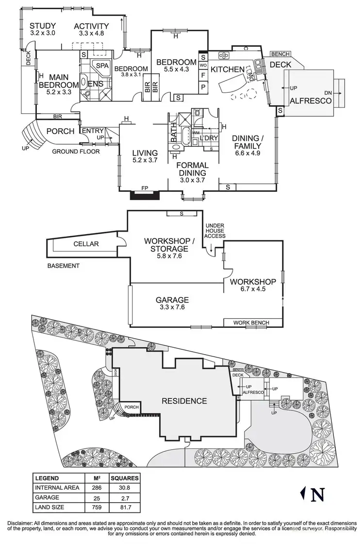 Floorplan of Homely house listing, 123 Shannon Street, Box Hill North VIC 3129