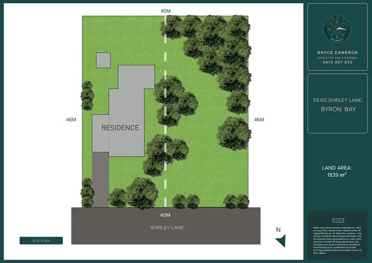 Floorplan of Homely house listing, 58-60 Shirley Lane, Byron Bay NSW 2481