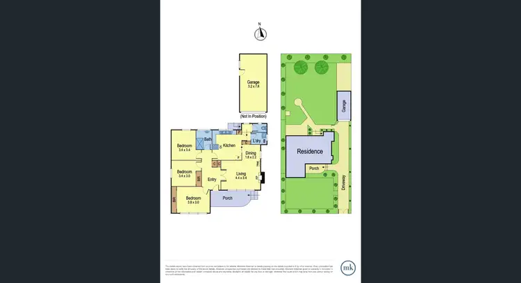 Floorplan of Homely house listing, 27 Nepean Street, Watsonia VIC 3087