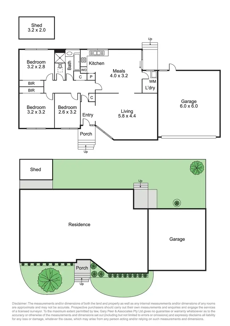 Floorplan of Homely unit listing, 2/21-23 Howe Street, Murrumbeena VIC 3163