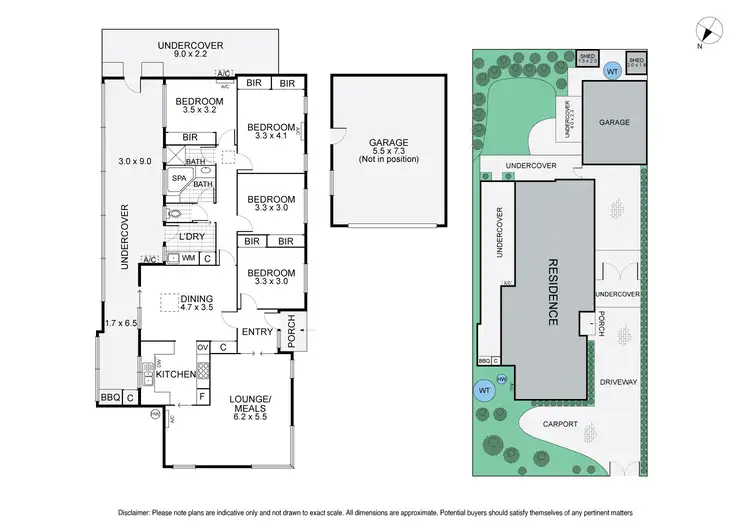 Floorplan of Homely house listing, 3 Rivette Court, Keilor Downs VIC 3038
