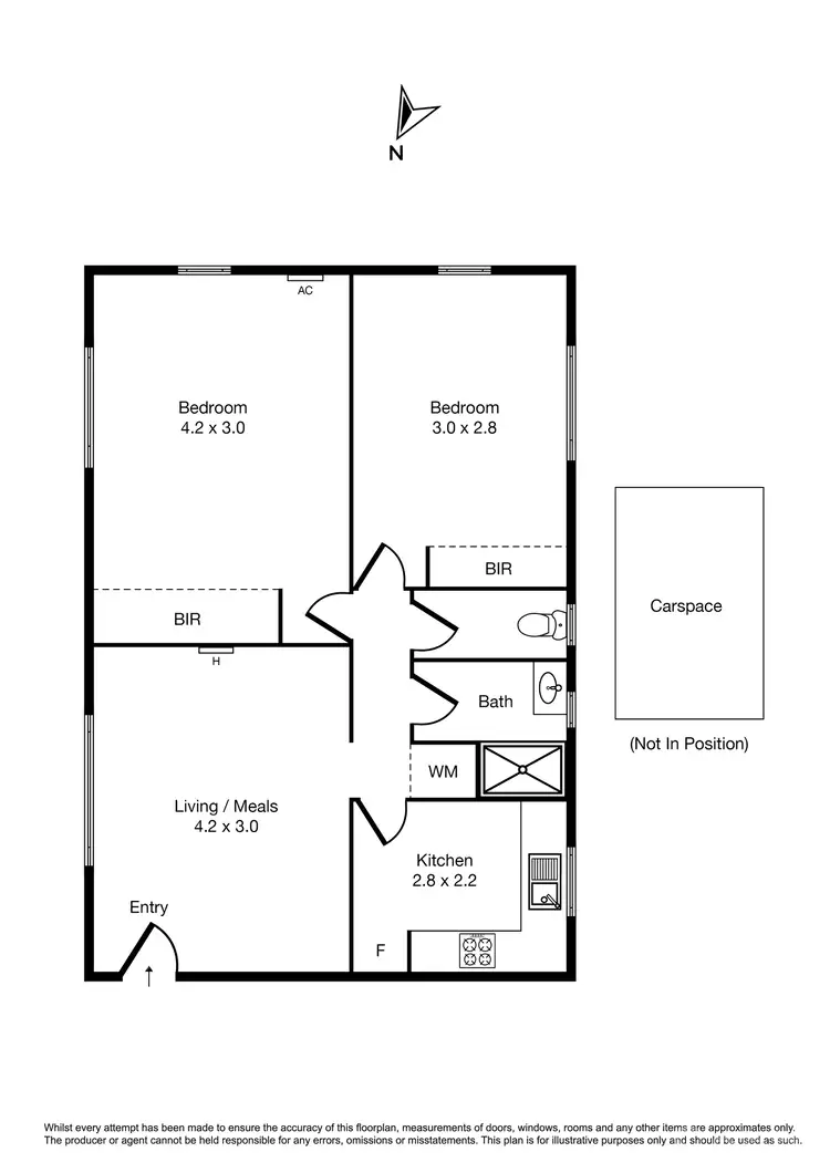 Floorplan of Homely apartment listing, 5/23 Scott Street, Elwood VIC 3184