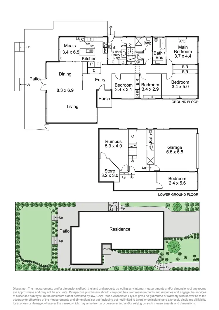 Floorplan of Homely house listing, 20 Otira Road, Caulfield North VIC 3161