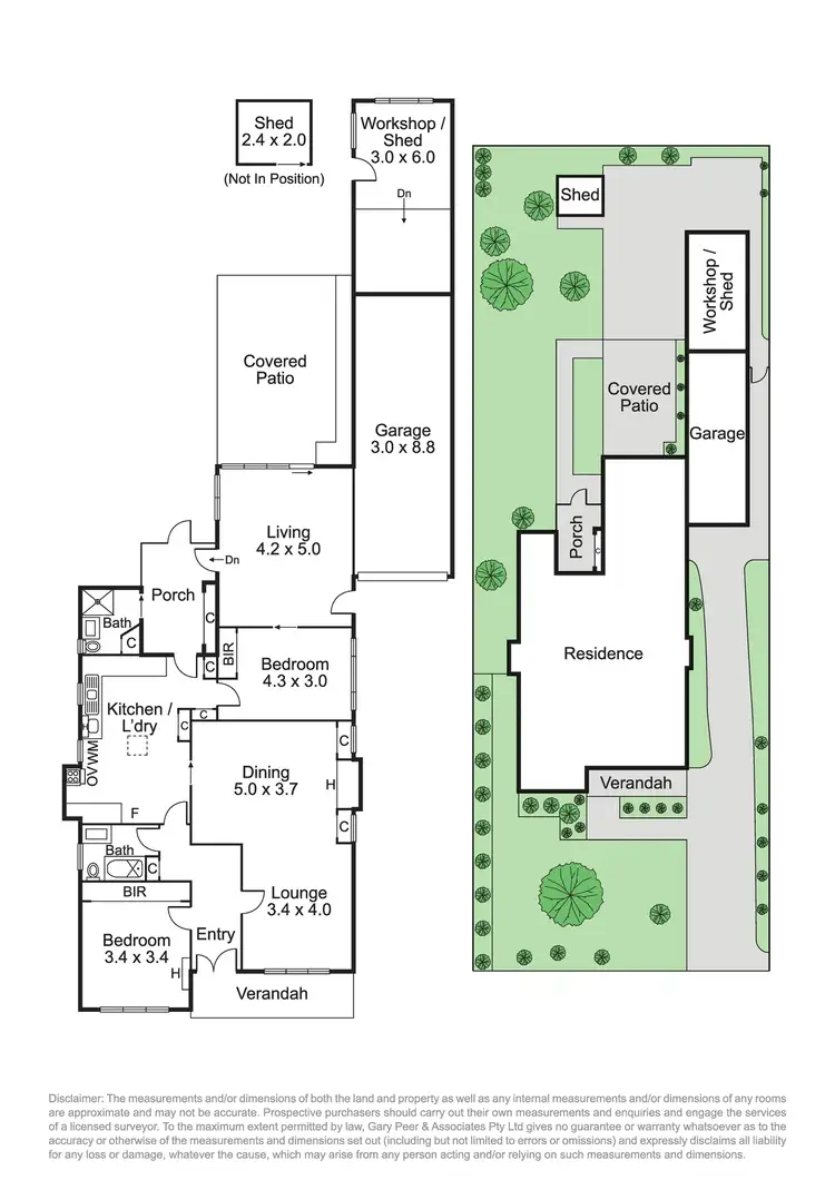 Floorplan of Homely house listing, 61 Filbert Street, Caulfield South VIC 3162